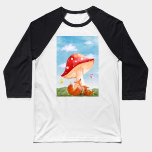 Fox Mom's Love Baseball T-Shirt